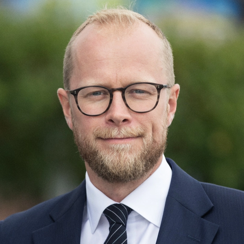 Tore Damgaard Stramer, seniorøkonom i Danske Bank er bekymret for det danske forbrug (Foto: Dansk Erhverv)