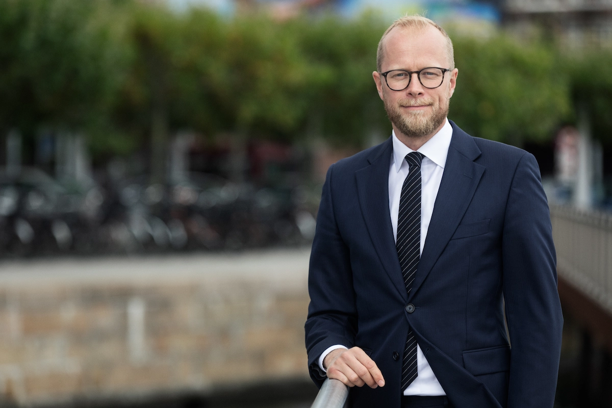 Tore Damgaard Stramer, seniorøkonom i Danske Bank er bekymret for det danske forbrug (Foto: Dansk Erhverv)