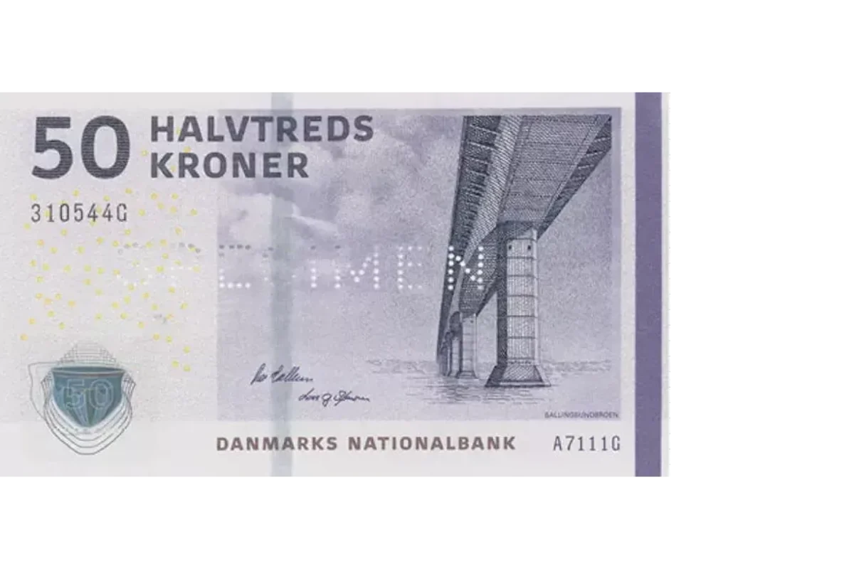 Dansk 50-kroneseddel