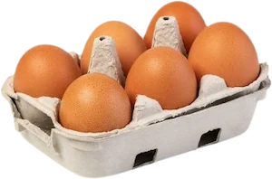 6 æg kostede 0,39 kr. i år 1912