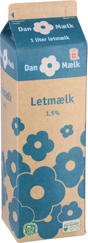 1 liter mælk kostede 1,08 kr. i år 1963