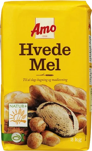 2 kg mel kostede 0,75 kr. i år 1957